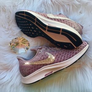 Nike Shoes - Bling Nike Pegasus 35 Shoes w/ Swarovski Crystals Nike Shoes - Bling Nike Pegasus 35 Shoes w/ Swarovski Crystals